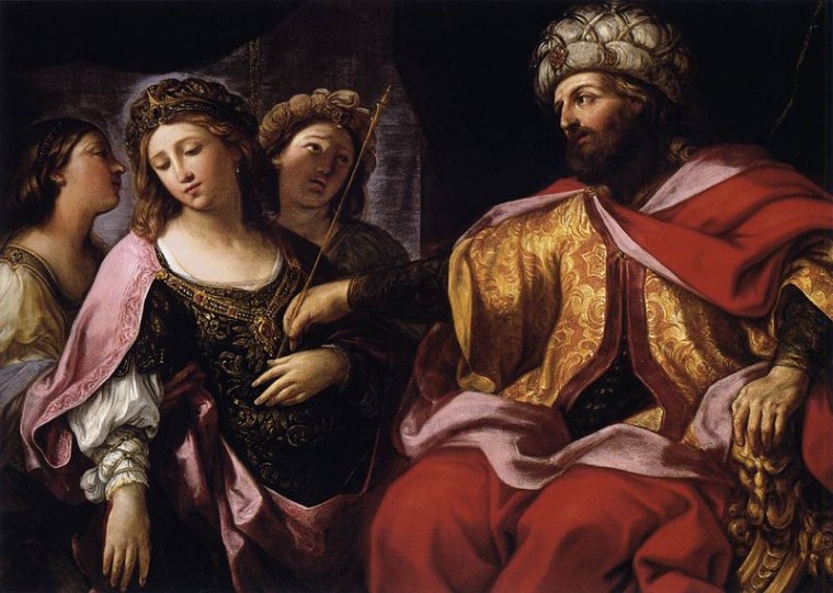 Esther Before Ahasuerus by Giovanni Andrea Sirani